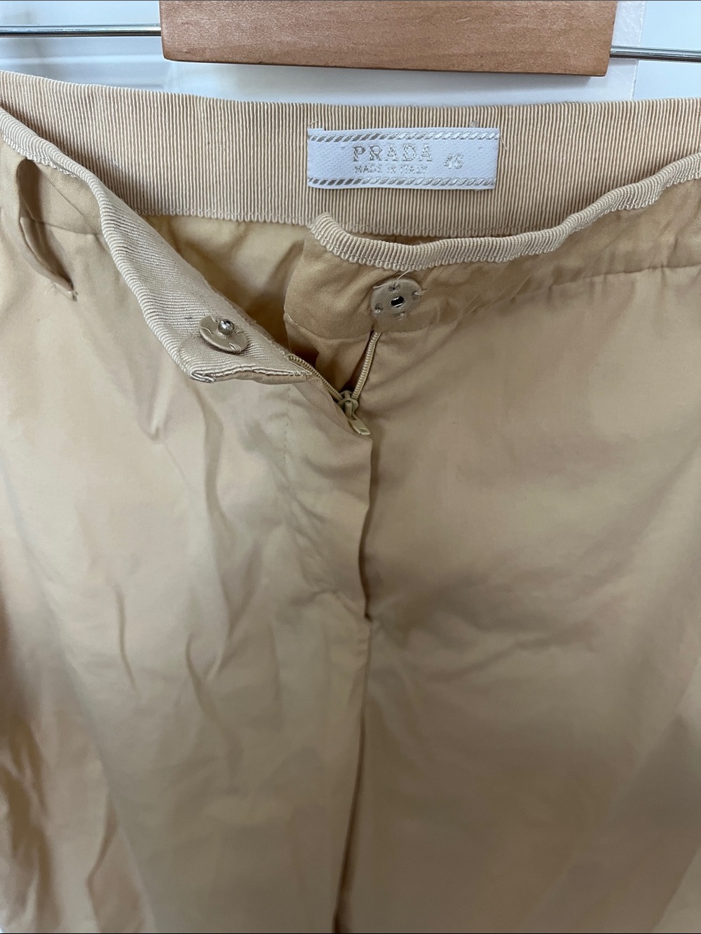 Prada Straight Leg Relaxed Fit Trousers - Picture 5 of 9